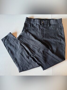Arizona Jean Co. Black High Rise Pull on Jegging Jeans Size 13